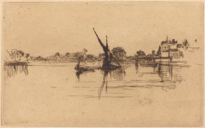 Pieni Putney, nro II tekijältä James McNeill Whistler