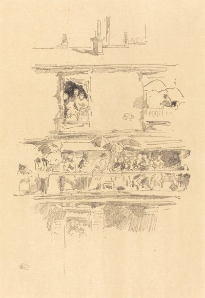 Pitkä parveke tekijältä James Abbott McNeill Whistler