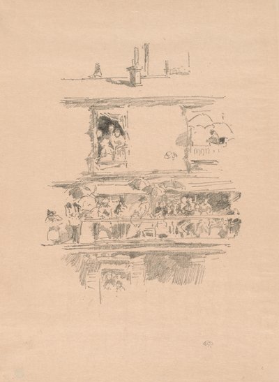 Pitkä parveke tekijältä James McNeill Whistler