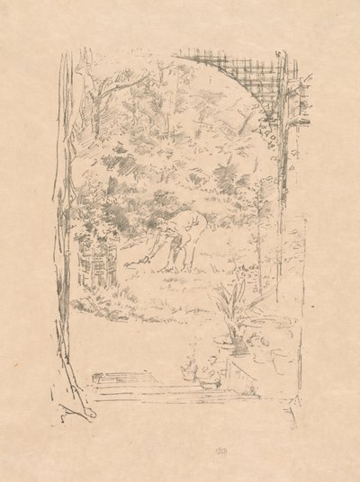 Mies sirppillä tekijältä James Abbott McNeill Whistler