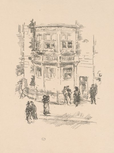 Johtajan ikkuna, Gaiety-teatteri tekijältä James McNeill Whistler