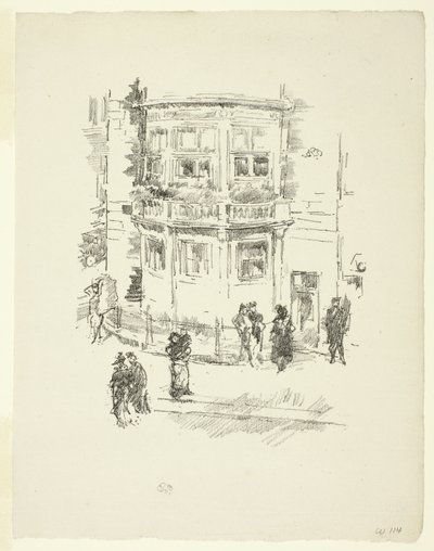 Johtajan ikkuna, Gaiety-teatteri tekijältä James McNeill Whistler