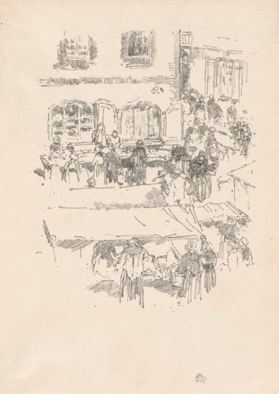 Markkinapaikka, Vitre tekijältä James McNeill Whistler