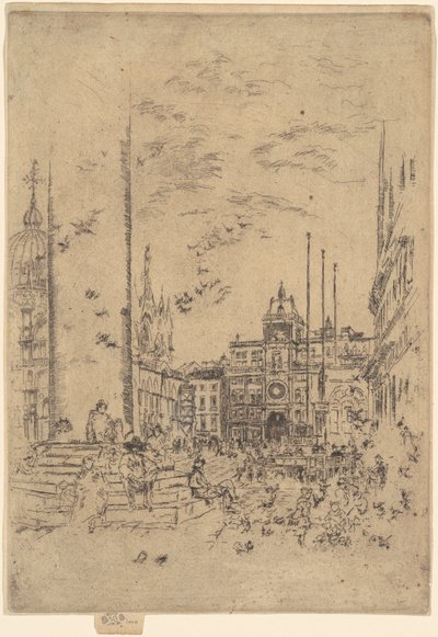 Piazzetta tekijältä James Abbott McNeill Whistler