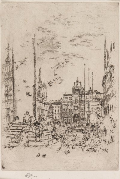 Piazzetta tekijältä James Abbott McNeill Whistler