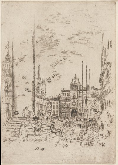 Piazzetta tekijältä James Abbott McNeill Whistler