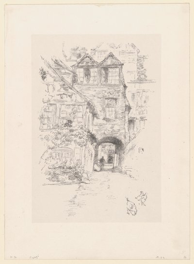 Papin talo, Rouen tekijältä James McNeill Whistler