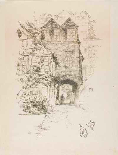 Papin talo, Rouen tekijältä James McNeill Whistler