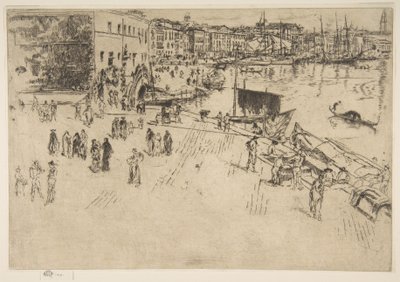 Riva, nro 1 tekijältä James McNeill Whistler