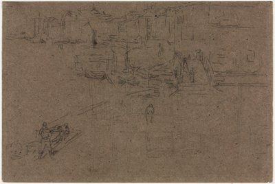 Riva, Venetsia tekijältä James McNeill Whistler