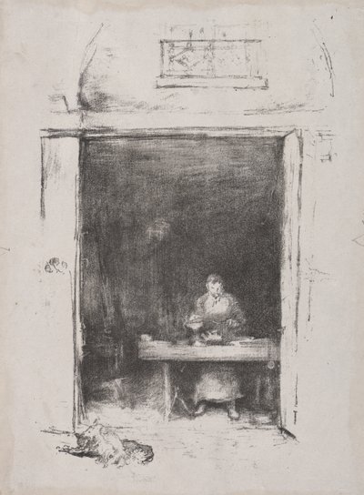 Seppä: Passage du Dragon tekijältä James McNeill Whistler