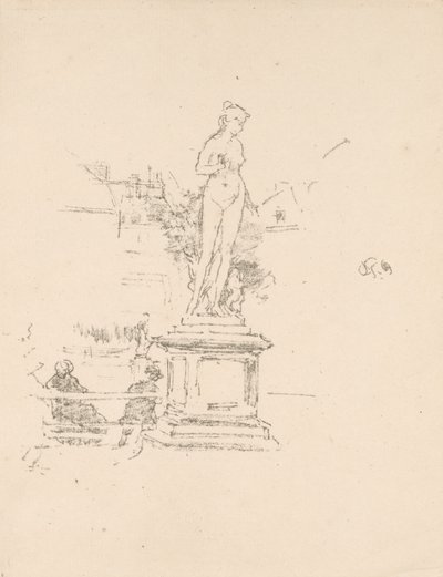 Patsas, Luxemburgin puutarha tekijältä James McNeill Whistler