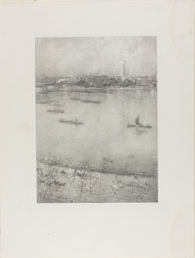 Thames joki tekijältä James Abbott McNeill Whistler