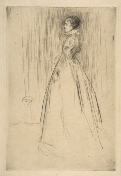 Samettimekko (Mrs. Leyland) tekijältä James McNeill Whistler