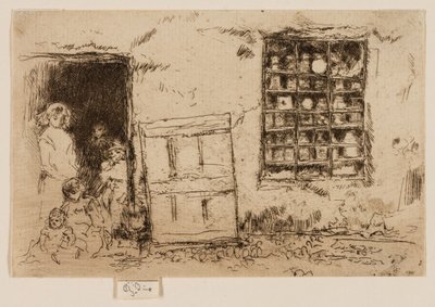 Kylän makeiskauppa tekijältä James Abbott McNeill Whistler