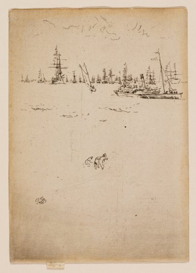 Vierailijoiden vene tekijältä James McNeill Whistler