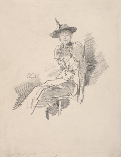 Siivekäs hattu tekijältä James McNeill Whistler