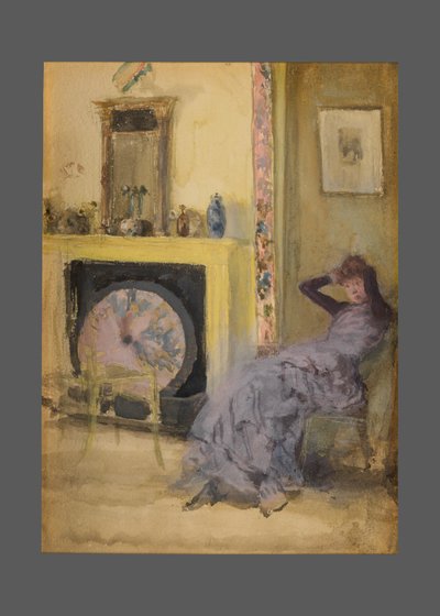 Keltainen huone tekijältä James McNeill Whistler