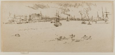 Tilbury tekijältä James Abbott McNeill Whistler