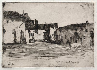Kaksitoista kaiverrusta luonnosta:  Liverdun tekijältä James McNeill Whistler