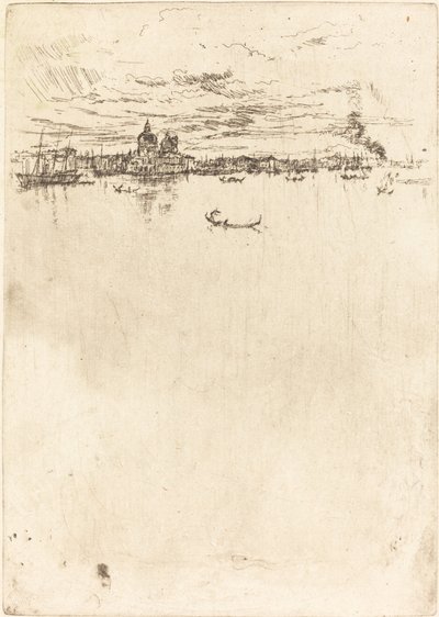 Pystysuora Venetsia tekijältä James Abbott McNeill Whistler