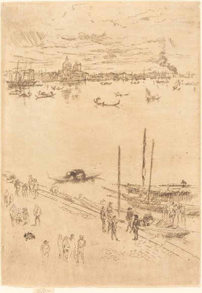 Pystysuora Venetsia tekijältä James Abbott McNeill Whistler