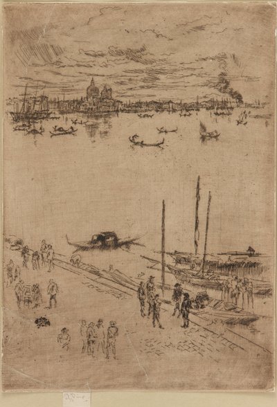 Pystysuora Venetsia tekijältä James Abbott McNeill Whistler