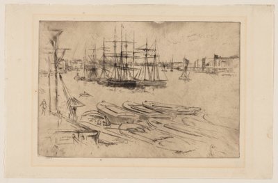 Wapping - allas tekijältä James Abbott McNeill Whistler