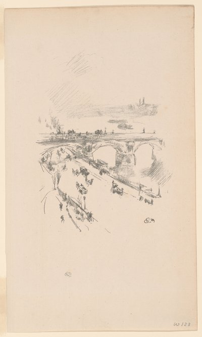 Waterloon silta tekijältä James Abbott McNeill Whistler