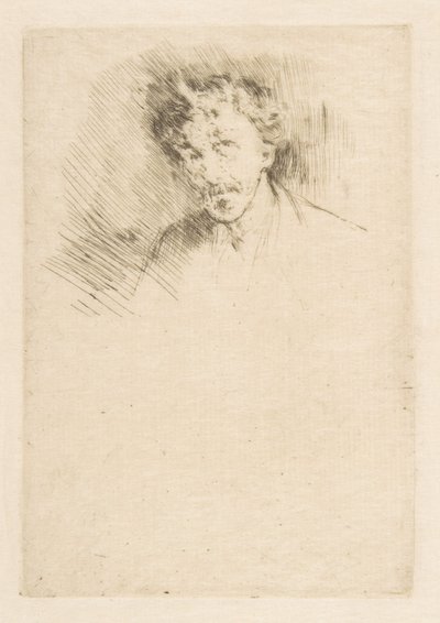 Whistler ja valkoinen hiuskiehkura tekijältä James McNeill Whistler