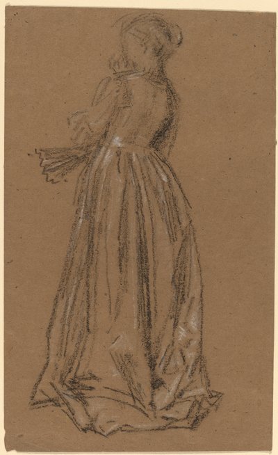 Nainen tuulettimen kanssa tekijältä James Abbott McNeill Whistler