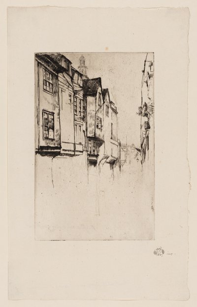 Great Street, Lontoo tekijältä James Abbott McNeill Whistler