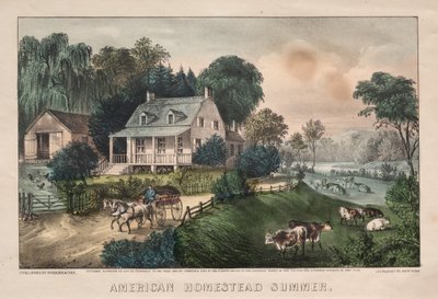 American Homestead, Summer tekijältä James Merritt Ives