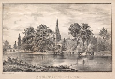 Stratford on Avon tekijältä James Merritt Ives