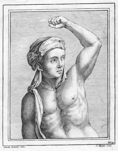 Tuntematon muotokuva, 1700-luku tekijältä James Mynde