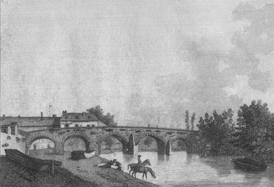 Maidstonen silta, Kent. Pl. 2, 1787 tekijältä James Newton
