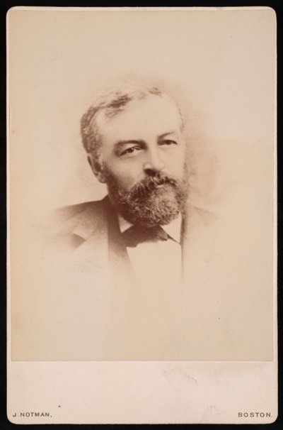 Samuel Pierpont Langleyn muotokuva 1834-1906, ennen vuotta 1890. tekijältä James Notman