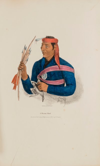 Miamin päällikkö, Aboriginaalien salkusta (The Aboriginal Portfolio) tekijältä James Otto Lewis