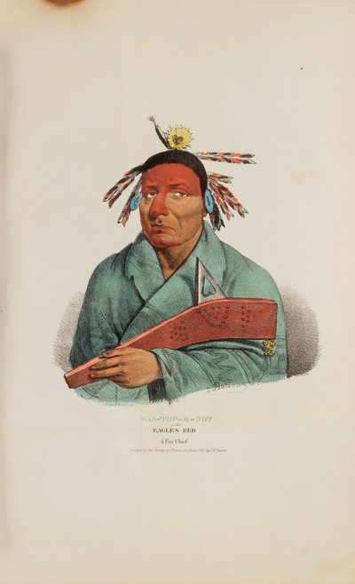 WAA-TOP-E-NOT eli Kotkan sänky; Ketun päällikkö, Aboriginaalien salkusta. tekijältä James Otto Lewis