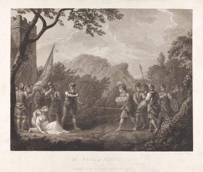 Aganeccan kukistuminen, 1783 tekijältä James Parker