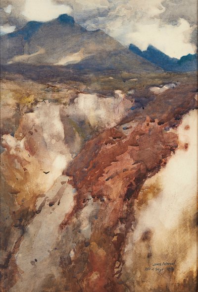 Isle of Skye (akvarelli) tekijältä James Paterson