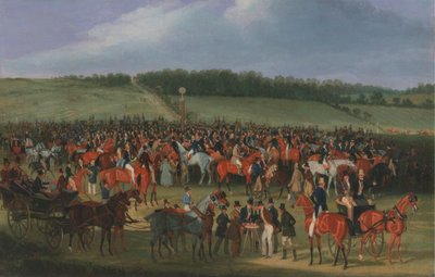 Epsom Races: The Betting Post tekijältä James Pollard