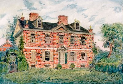 Cliveden, Germantown, Pennsylvania, USA, 1700-luku 1921. tekijältä James Preston