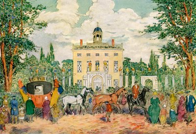 Timothy Dexter House, Newburyport, Massachusetts, USA, 1700-luku 1921. tekijältä James Preston