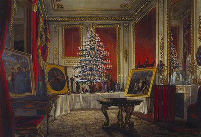 Kuningatar Victorian joulukuusi, 1850 tekijältä James Roberts