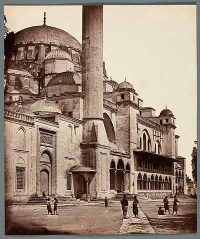 "La Sulimanie" [Istanbul. Süleymaniye-moskeija] tekijältä James Robertson