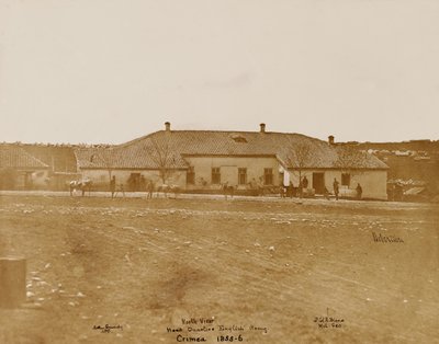 North View Head Quarters Englannin armeija, n. 1855 (kuva) tekijältä James Robertson