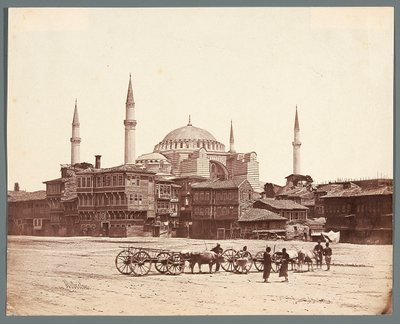 "Ste Sophie" [Istanbul. Ayasofyan moskeija (Hagia Sofia)] tekijältä James Robertson
