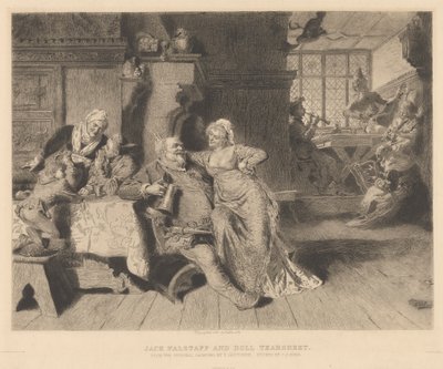 Jack Falstaff ja Doll Tearsheet tekijältä James S. King