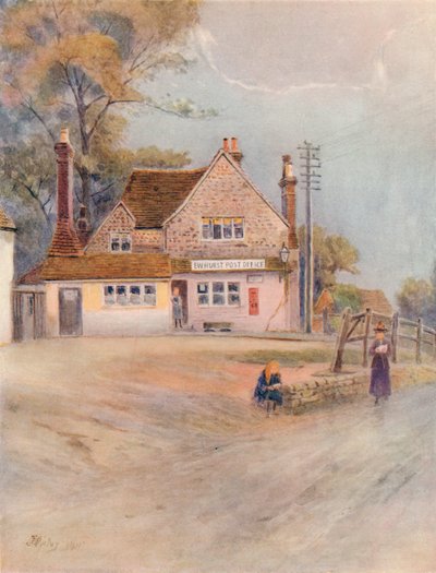 "Ewehurst Post Office", 1911, 1914 tekijältä James S Ogilvy